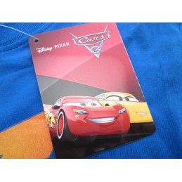 MAGLIA T SHIRT CARS MCQUEEN CRICCHETTO ROSSA