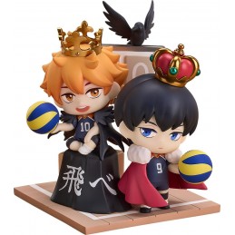 HAIKYU!! SHOYO HINATA E TOBIO KAGEYAMA QSET+ FIGURE DIORAMA GOOD SMILE COMPANY