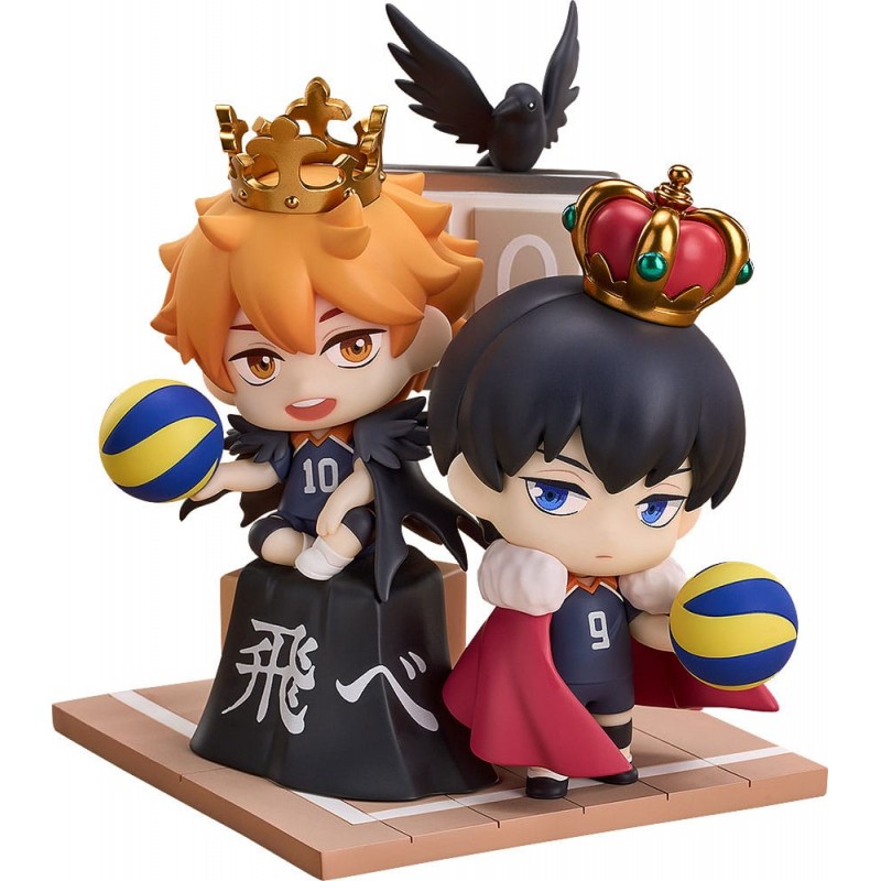 GOOD SMILE COMPANY HAIKYU!! SHOYO HINATA AND TOBIO KAGEYAMA QSET+ FIGURE DIORAMA