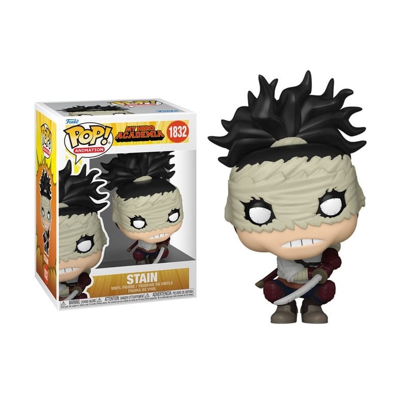 FUNKO POP! MY HERO ACADEMIA STAIN BOBBLE HEAD FIGURE FUNKO