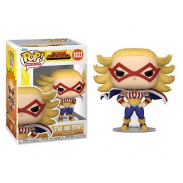 FUNKO POP! MY HERO ACADEMIA STAR AND STRIPE BOBBLE HEAD FIGURE FUNKO