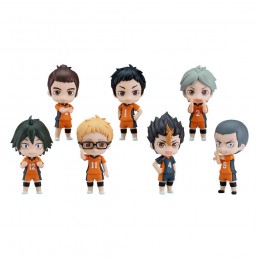 HAIKYU!! KARASUNO EDITION SURPRISE VER. NENDOROID SET 7X ACTION FIGURES ORANGE ROUGE