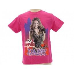 MAGLIA T SHIRT CHICA VAMPIRO DAISY FUCSIA