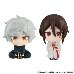 MEGAHOUSE HELL'S PARADISE LOOK UP GABIMARU AND SAGIRI YAMADA ASAEMON SET 2X MINI FIGURES