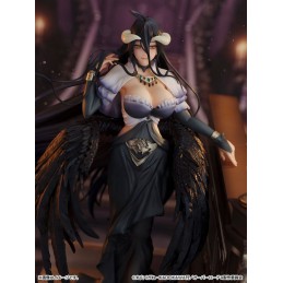 ESTREAM OVERLORD ALBEDO JET BLACK DRESS 1/7 SHIBUYA SCRAMBLE STATUE FIGURE