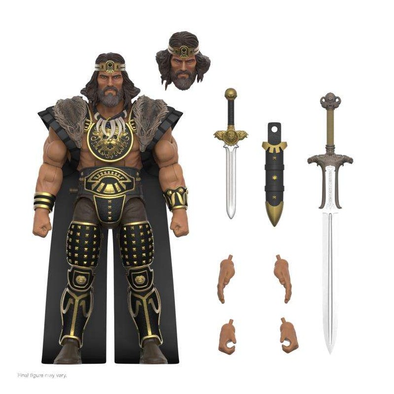 CONAN THE BARBARIAN ULTIMATES KING CONAN ACTION FIGURE SUPER7