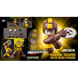 THREEZERO MEGAMAN ROCKMAN METAL BLADE VERSION MDLX SERIES ACTION FIGURE