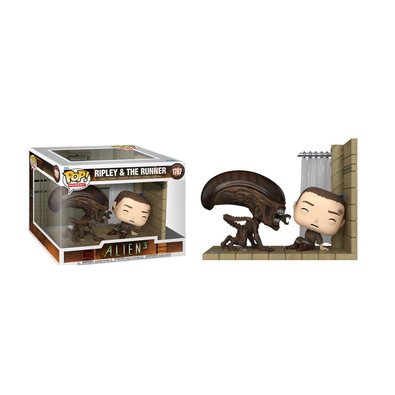 FUNKO POP! ALIEN 3 RIPLEY AND THE RUNNER BOBBLE HEAD FIGURE FUNKO