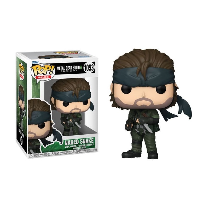 FUNKO FUNKO POP! GAMES METAL GEAR SOLID SNAKE EATER NAKED SNAKE BOBBLE HEAD