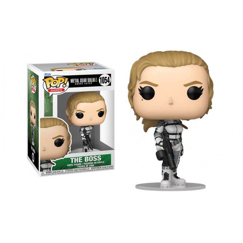 FUNKO POP! METAL GEAR SOLID SNAKE EATER THE BOSS BOBBLE HEAD FIGURE FUNKO