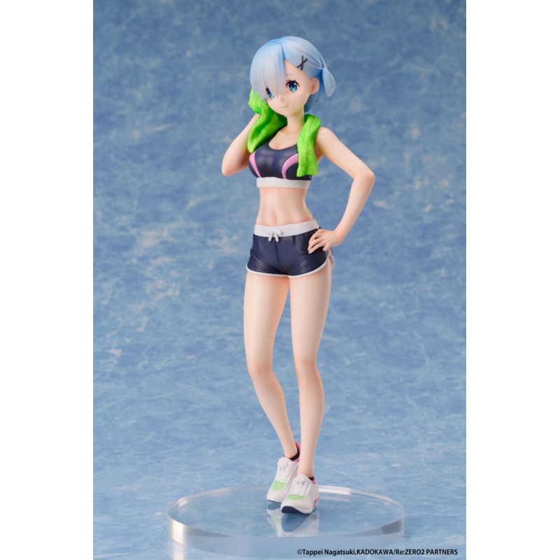 ELCOCO RE:ZERO REM SPORT WEAR 1/7 PVC STATUE FIGURE