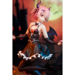 KADOKAWA RE:ZERO RAM PHANTOM NIGHT WIZARD VER. 1/7 PVC STATUE FIGURE