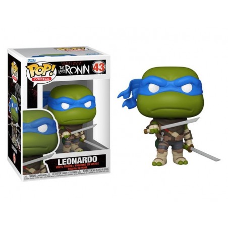 FUNKO POP! NINJA TURTLES THE LAST RONIN LEONARDO BOBBLE HEAD FIGURE