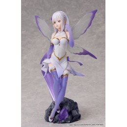 ELCOCO RE:ZERO EMILIA JEWELL PRINCESS 1/7 PVC STATUE FIGURE