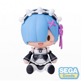 SEGA GOODS RE:ZERO FUWA PETIT CHIBI REM FIGURE