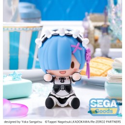 SEGA GOODS RE:ZERO FUWA PETIT CHIBI REM FIGURE