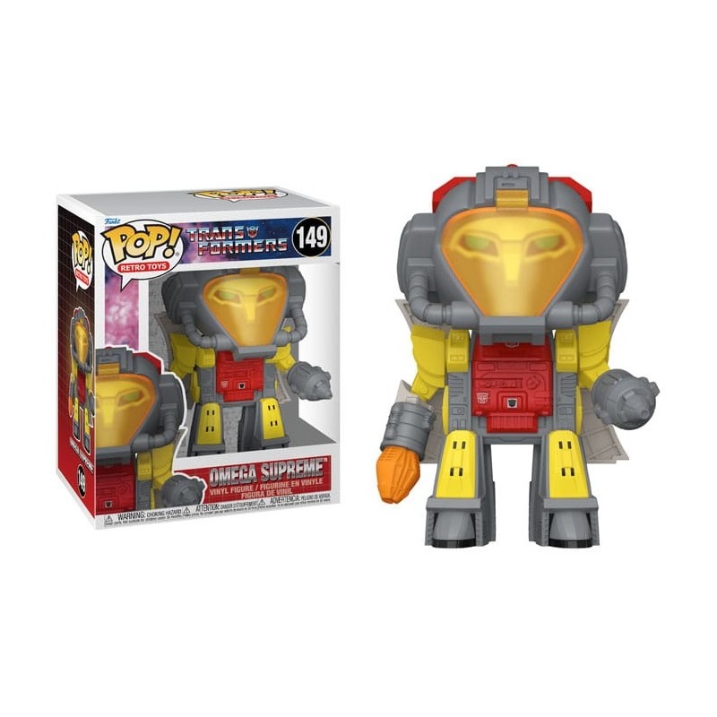 FUNKO POP! OVERSIZED TRANSFORMERS OMEGA SUPREME BOBBLE HEAD FIGURE FUNKO