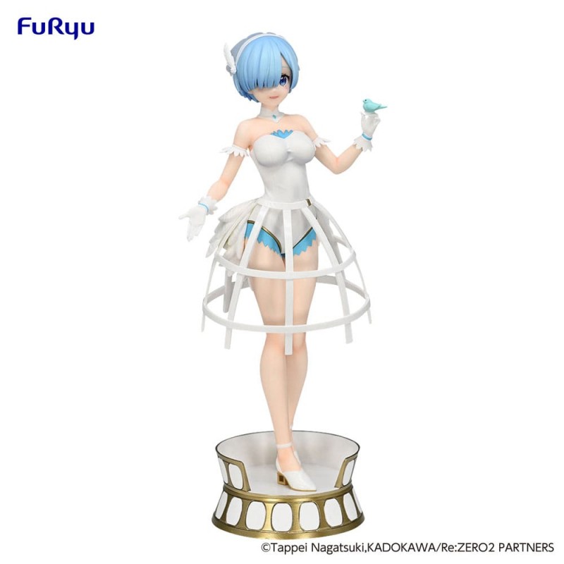 RE:ZERO REM CAGE DRESS EXCEED CREATIVE FIGURE STATUA FURYU