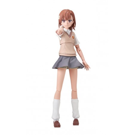 A CERTAIN SCIENTIFIC RAILGUN T PLASTIC MODEL KIT MIKOTO MISAKA ACTION FIGURE