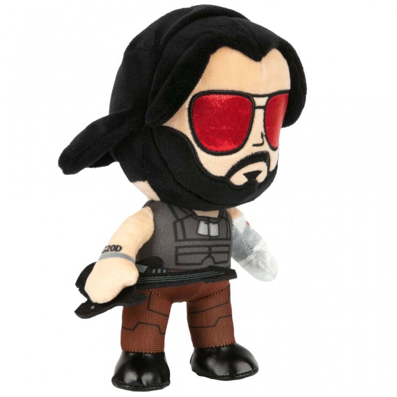 CYBERPUNK 2077 JOHNNY SILVERHAND PUPAZZO PELUCHE 20CM FIGURE JINX