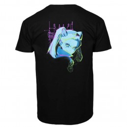 DEVPLUS CYBERPUNK EDGERUNNERS T-SHIRT NEON REBECCA XL SIZE