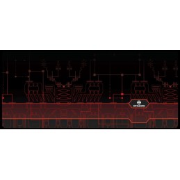 CYBERPUNK EDGERUNNERS ARASAKA MOUSEMAT TAPPETINO DA GIOCO DEVPLUS