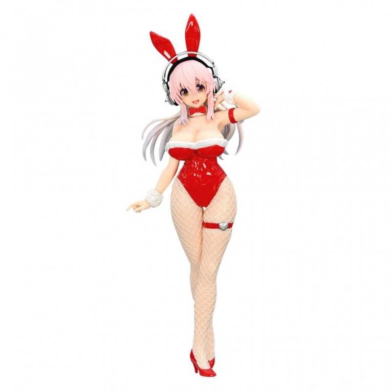 SUPER SONICO BICUTE BUNNIES RED COLOR STATUA FIGURE FURYU