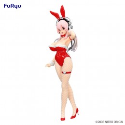 SUPER SONICO BICUTE BUNNIES RED COLOR STATUA FIGURE FURYU