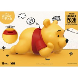 WINNIE THE POOH LAID BACK VINYL PIGGY BANK STATUA FIGURE SALVADANAIO BEAST KINGDOM