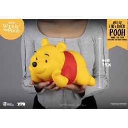 WINNIE THE POOH LAID BACK VINYL PIGGY BANK STATUA FIGURE SALVADANAIO BEAST KINGDOM