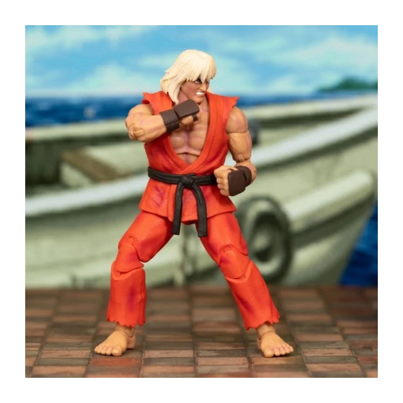 ULTRA STREET FIGHTER II VIOLENT KEN NEXT LEVEL SDCC 2024 ACTION FIGURE JADA TOYS