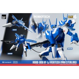 ROBOTECH ROBO-DOU VF-1J VERITECH MAX STERLING ACTION FIGURE THREEZERO