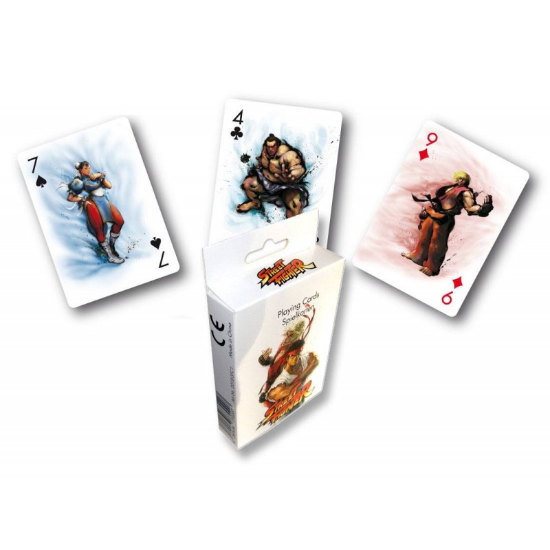 SAKAMI MERCHANDISE STREET FIGHTER CHARACTERS POKER PLAYING CARDS