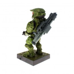 EXQUISITE GAMING HALO INFINITE MASTER CHIEF EXCLUSIVE EDITION CABLE GUY STATUE 20CM FIGURE LIGHT UP