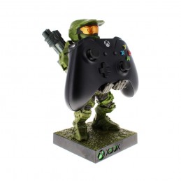 EXQUISITE GAMING HALO INFINITE MASTER CHIEF EXCLUSIVE EDITION CABLE GUY STATUE 20CM FIGURE LIGHT UP