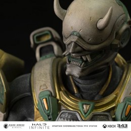 DARK HORSE HALO INFINITE SPARTAN CHONMAGE YOKAI 25CM PVC STATUE FIGURE