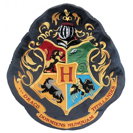 HARRY POTTER HOGWARTS CREST 3D PILLOW 40CM