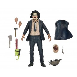 NECA THE TEXAS CHAINSAW MASSACRE LEATHERFACE PRETTY WOMAN 50TH ANN. ULTIMATE ACTION FIGURE