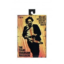 NECA THE TEXAS CHAINSAW MASSACRE LEATHERFACE PRETTY WOMAN 50TH ANN. ULTIMATE ACTION FIGURE