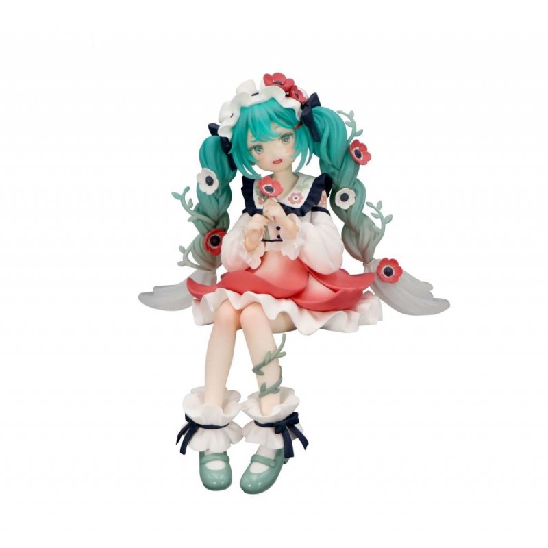 FURYU HATSUNE MIKU FLOWER FAIRY ANEMONE VERSION NOODLE STOPPER FIGURE STATUE