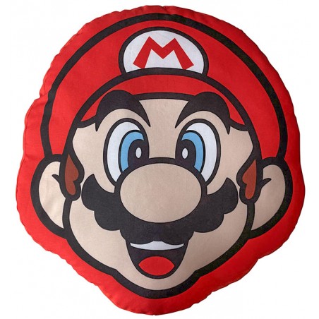 SUPER MARIO HAPPY FACE 3D CUSCINO 40CM