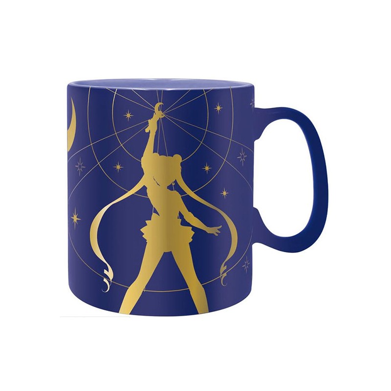 SAILOR MOON GOLD TAZZA GRANDE 460ML ABYSTYLE