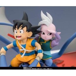 DRAGON BALL DAIMA SON GOKU & SUPREME KAI WELCOME FIGUARTS ZERO STATUA FIGURE BANDAI