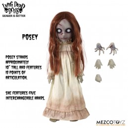 LIVING DEAD DOLLS LDD POSEY ACTION FIGURE MEZCO TOYS