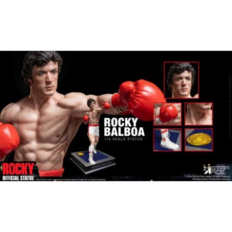 ROCKY EPIC FIGHT ROCKY BALBOA STATUE 1/4 SCALE FIGURE