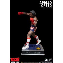 STAR ACE ROCKY EPIC FIGHT APOLLO CREED STATUE 1/4 SCALE FIGURE