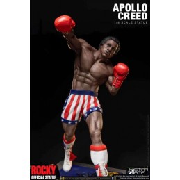 STAR ACE ROCKY EPIC FIGHT APOLLO CREED STATUE 1/4 SCALE FIGURE