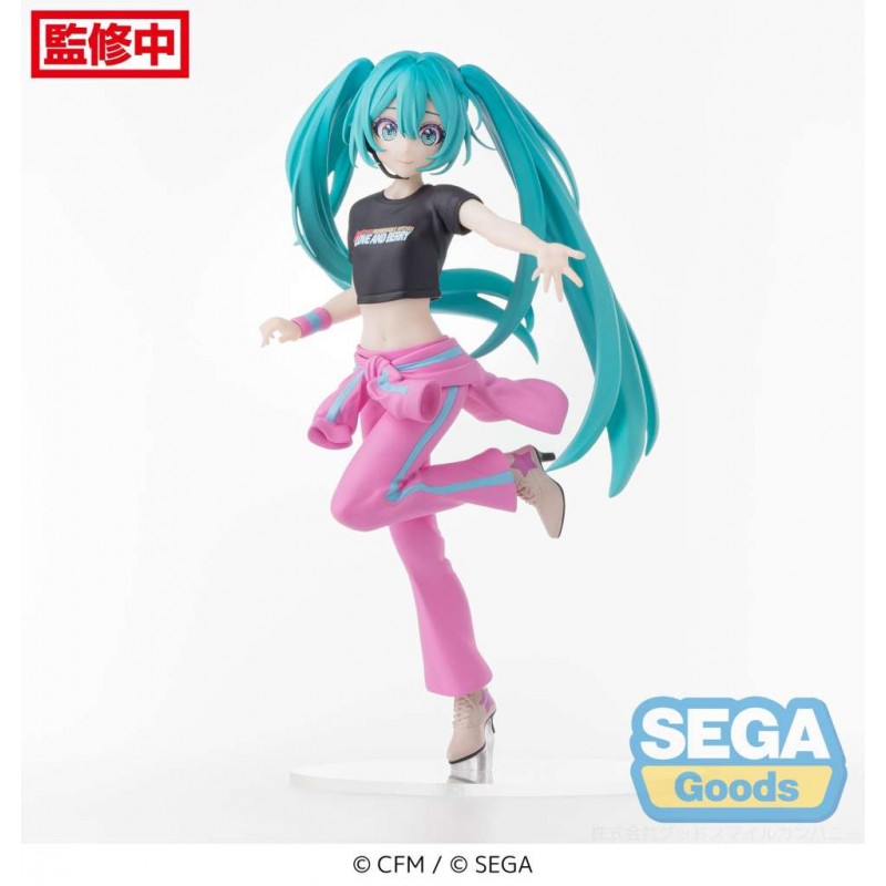 HATSUNE MIKU BERRY COSTUME DESKTOP X DECORATE FIGURE STATUA SEGA GOODS