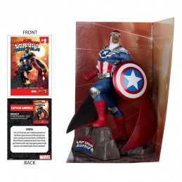 MARVEL PVC STATUE CAPTAIN AMERICA (ALL NEW CAPTAIN AMERICA 1) STATUA FIGURE MC FARLANE