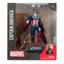 MARVEL PVC STATUE CAPTAIN AMERICA (ALL NEW CAPTAIN AMERICA 1) STATUA FIGURE MC FARLANE